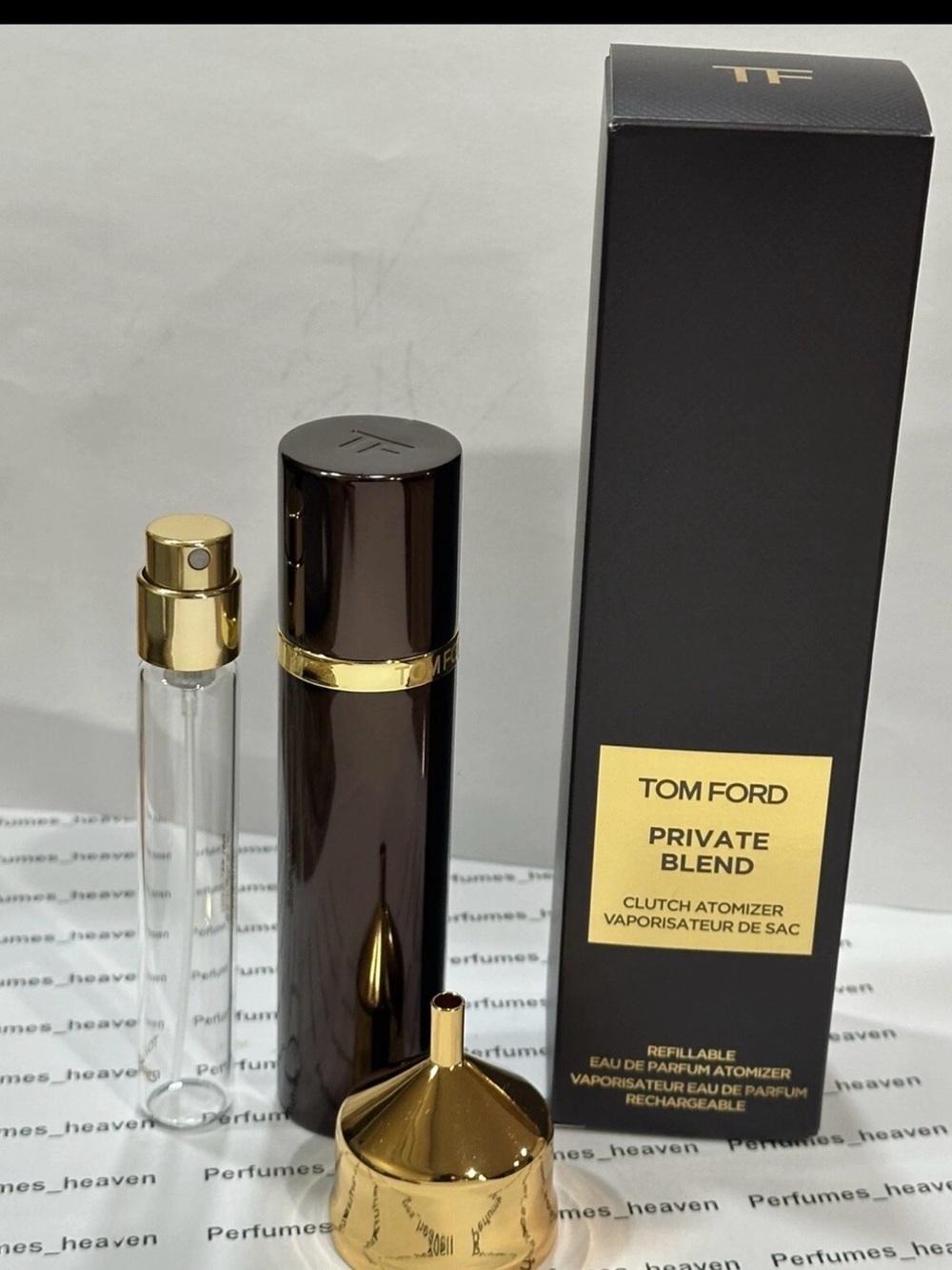 Tom Ford Private Blend Clutch Atomizer Refillable Atomizer Boxed new